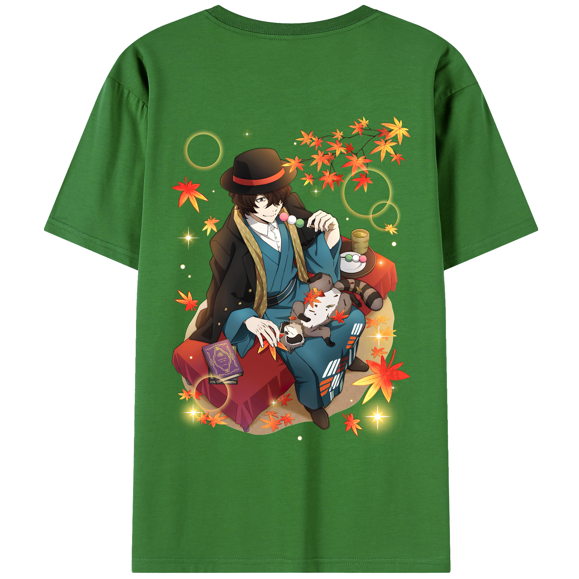 （画像用） 文豪ストレイドッグス Bungo Stray Dogs レディース半袖Tシャツ(バックプリント)